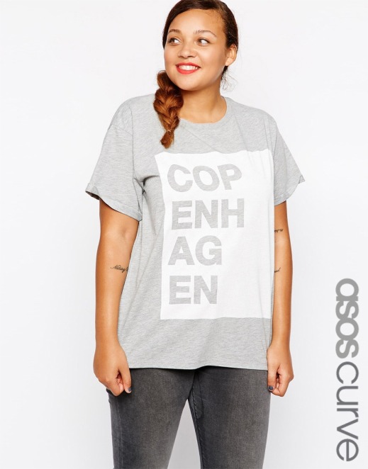 camiseta asos curve Copenhagen